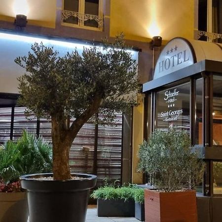 Logis Hotel Schaeffer- Restaurant Le Saint Georges Serrieres  Ngoại thất bức ảnh