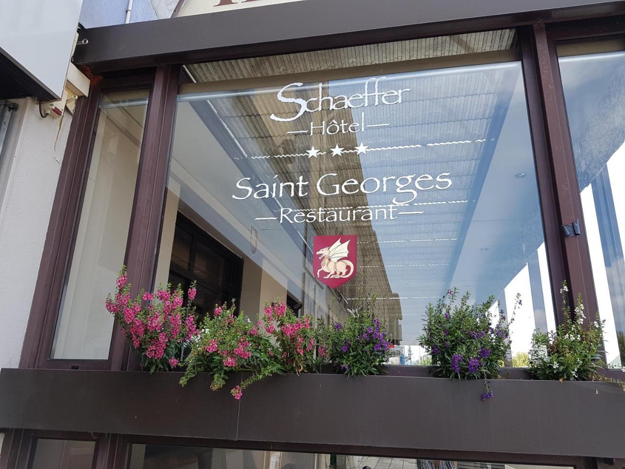 Logis Hotel Schaeffer- Restaurant Le Saint Georges Serrieres  Ngoại thất bức ảnh